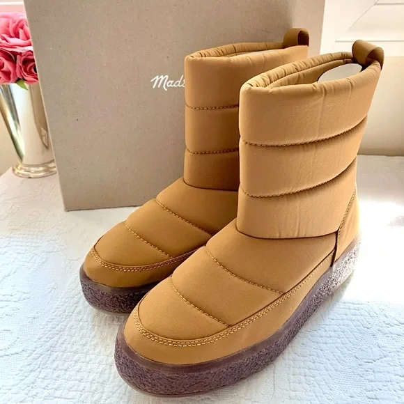 NIB Madewell Toasty Puffer Boot - Picture 6 of 16